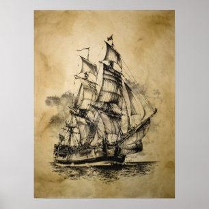 Poster Endeavour noir