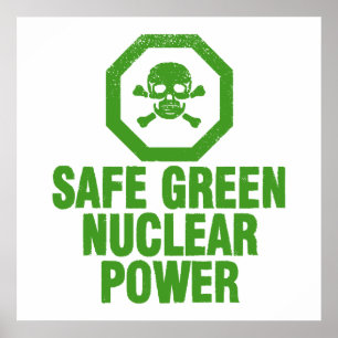 Poster Énergie nucléaire verte et sûre