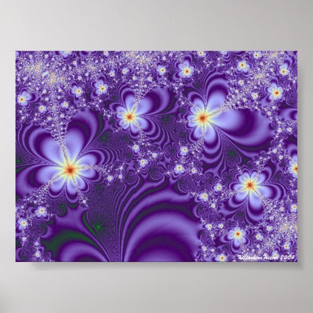 Poster Énergie violette (Devant)
