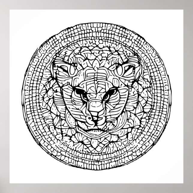 Poster Énergie Wild Cat (Devant)