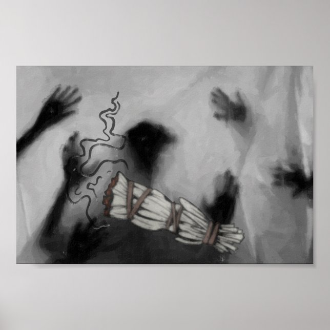 Poster Énergies sombres (Devant)