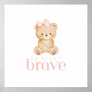 Poster enfance très courageuse cancer enfants malades mig