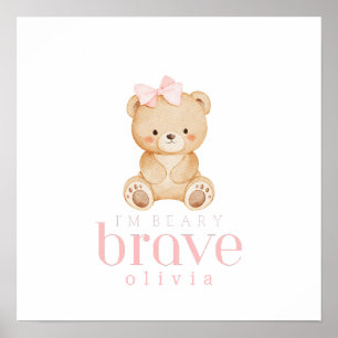 Poster enfance très courageuse cancer malade enfants nom