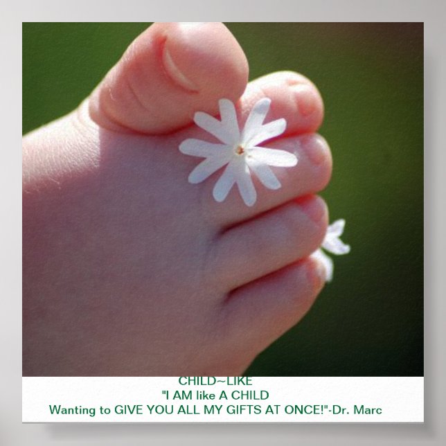 POSTER ENFANT COMME (Devant)