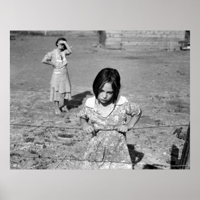 Poster Enfant de la Grande Dépression (Devant)