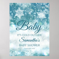 Enfant d'hiver il fait froid dehors baby shower ac