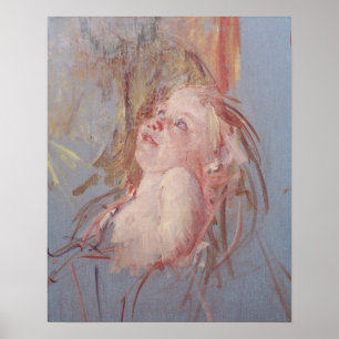 Poster Enfant en bas âge dans des bras de sa mère