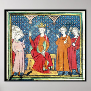 Poster Enfant II, Roi mérovingien d'Austrasia