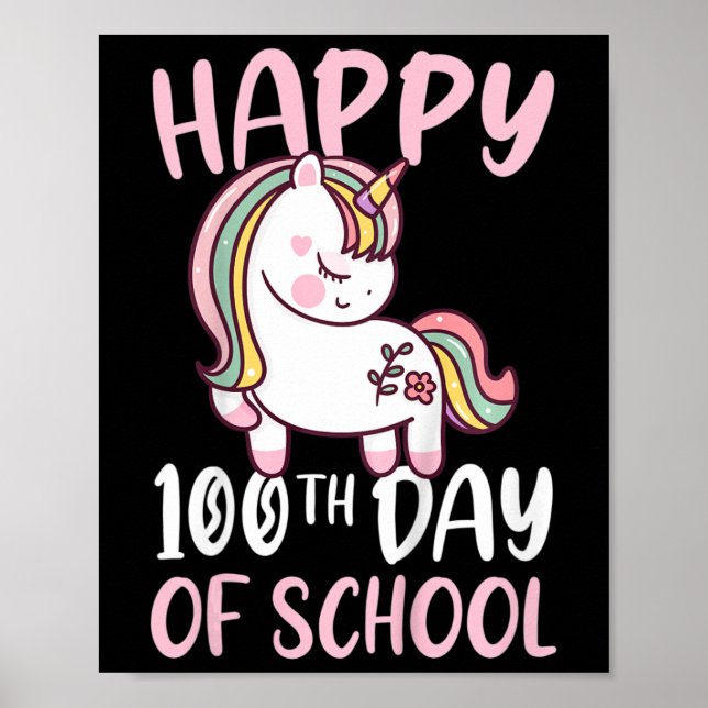 Poster Enfants 100 Jours De Filles D'École Joyeux 100E Jo (Devant)
