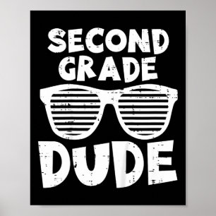 Poster Enfants 2e deuxième année Dude Byck à l'école Prem