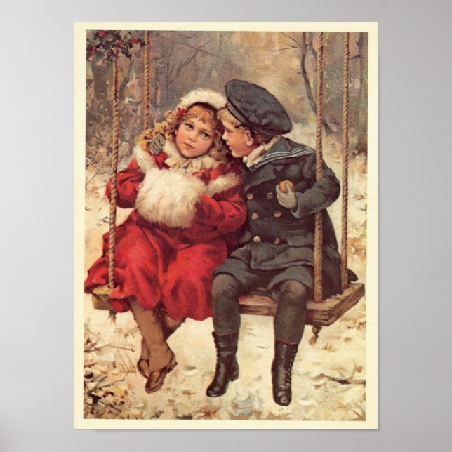 Poster Enfants à coudre (Devant)