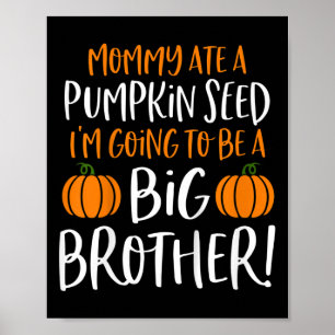 Poster Enfants Big Brother Pregancy Faire-part Hallo
