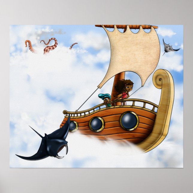 Poster Enfants d'Afrique et d'Amérique (Devant)