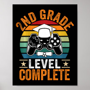 Poster Enfants de 2e année Complet Gamer de 2e classe Cla