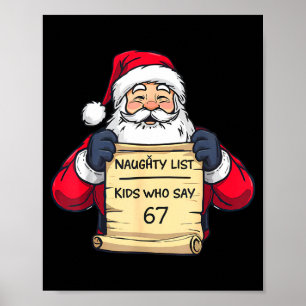 Poster Enfants de la liste vilains qui disent 67 drôles d