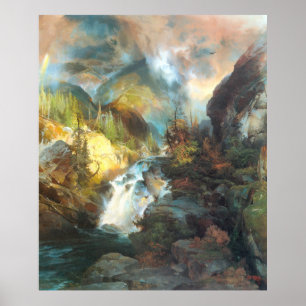 Poster Enfants de la montagne, par Thomas Moran