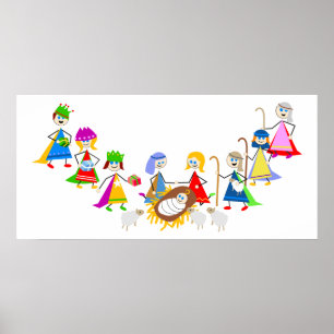 Poster Enfants de la Nativité