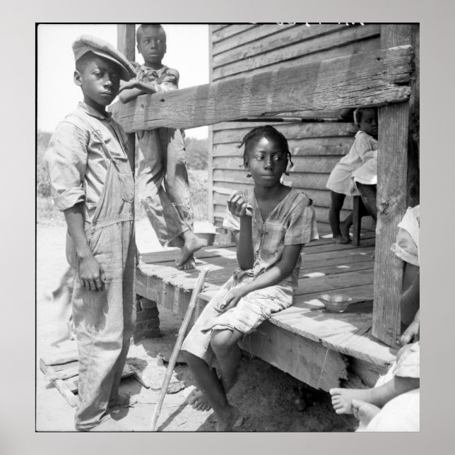 Poster Enfants du delta du Mississippi (Devant)