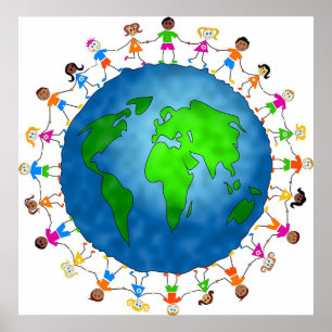 Poster Enfants du monde