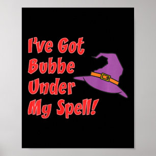 Poster Enfants J'ai Bubbe Sous Mon Spell Grandgirl H