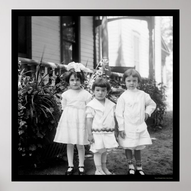 Poster Enfants le dimanche Best Dayton, OH 1898 (Devant)