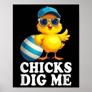 Poster Enfants Me Creuser Pâques Enfants Garçons Hommes J