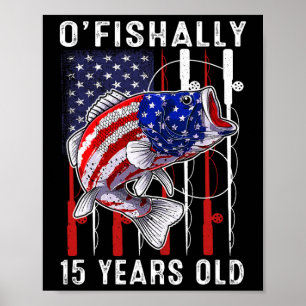 Poster Enfants O'poissons 15 ans Anniversaire 15 ans Anni