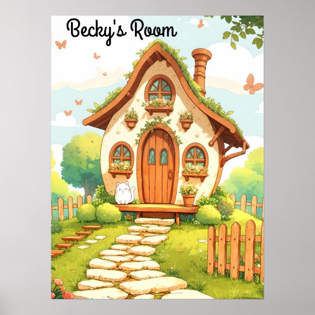 Poster Enfants personnalisés (Devant)