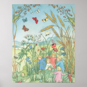 Poster Enfants Racines Sibylle Von Olfers
