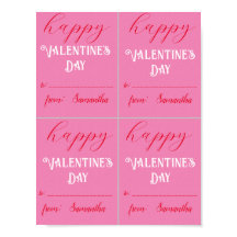 Enfants Valentine imprimable personnalisé Imprimer