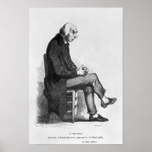 Poster Engendrez Goriot, illustration de 'Le Pere