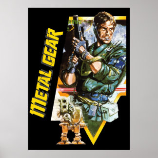 Poster Engin métallique