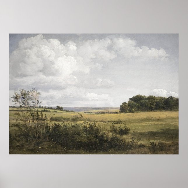 Poster English Paysage Vintage Campagne Imprimer (Devant)