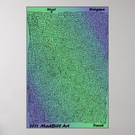 Poster Enigma Maze