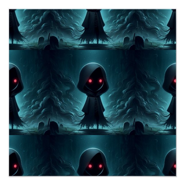 Poster Enigmatic Night Wanderer (Devant)