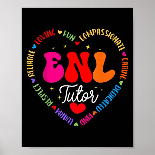 Poster Enl Tutor Teacher Squad Anglais New Language Squad (Devant)