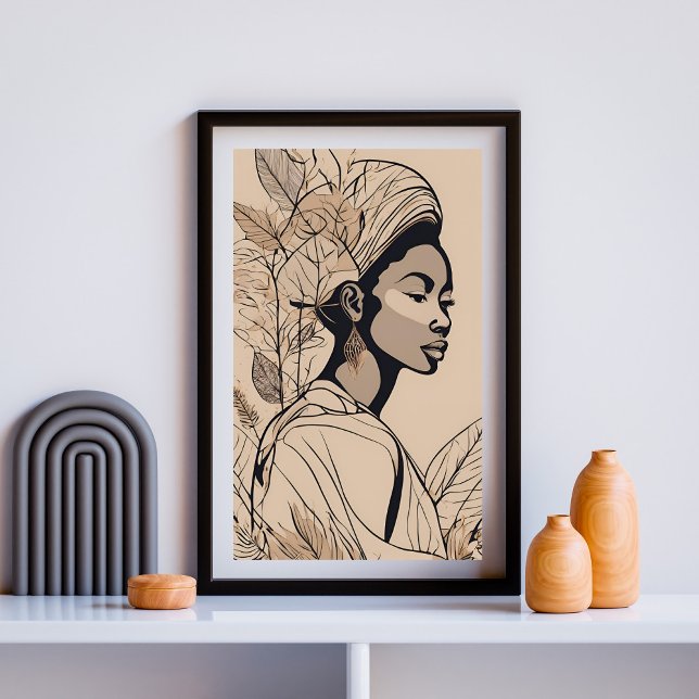 Poster Enraciné dans l'or (Créateur téléchargé)