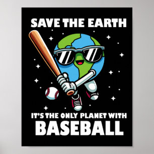 Poster Enregistrer la Terre Vendre Conception Amusante Jo