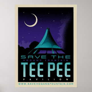 Poster Enregistrer l'affiche TeePee