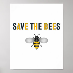 Poster Enregistrer Le Jour des terres Des Abeilles Enregi