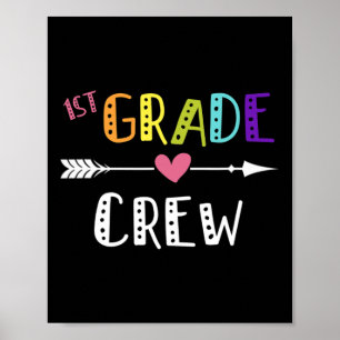 Poster Enseignant de première année école de première jou