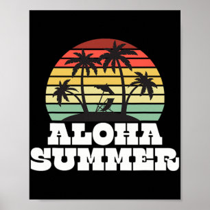 Poster Enseignant D'Été Dernier Jour De Vacances À L'Écol