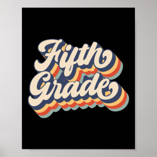 Poster Enseignant Et Étudiant De La Cinquième Année Du Co