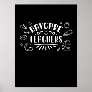 Poster Enseignants en garderie