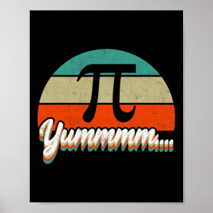 Poster Enseignants en mathématiques Pi Day Funny Pi Symbo