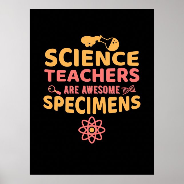 Poster Enseignants En Sciences Les Enseignants Sont Des S (Devant)