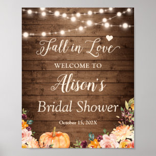 Poster Enseigne de salle de fête de mariage avec guirland