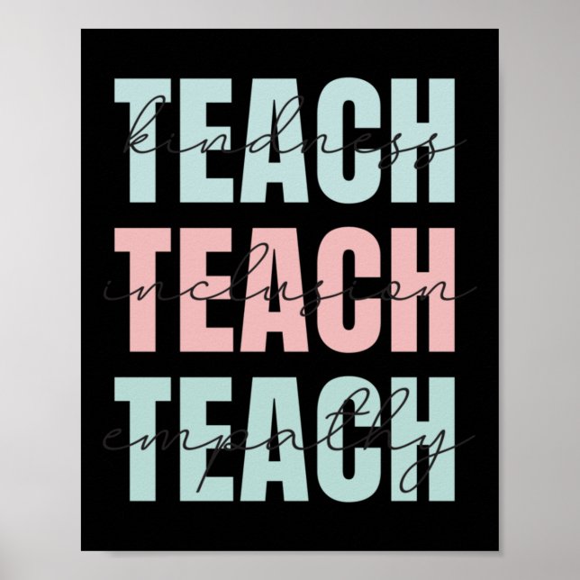 Poster Enseigner la gentillesse (Devant)