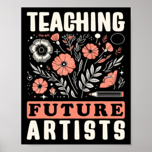 Poster Enseigner le design aux futurs artistes pour les e