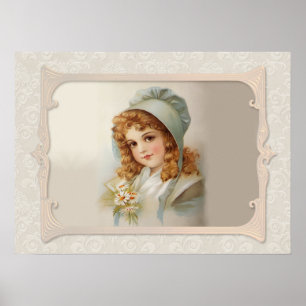 Poster Ensemble d'affiches pour enfants vintages